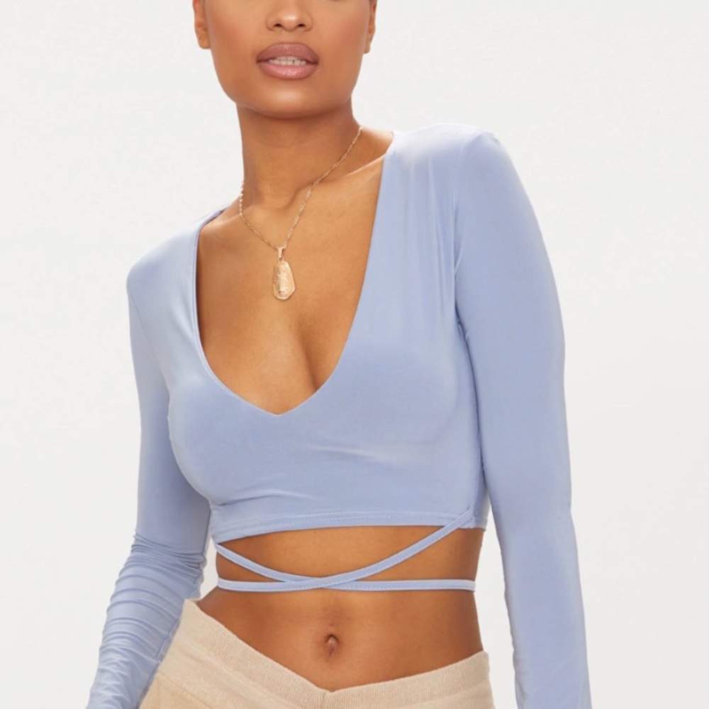 PLT strapping crop top (US size 4)